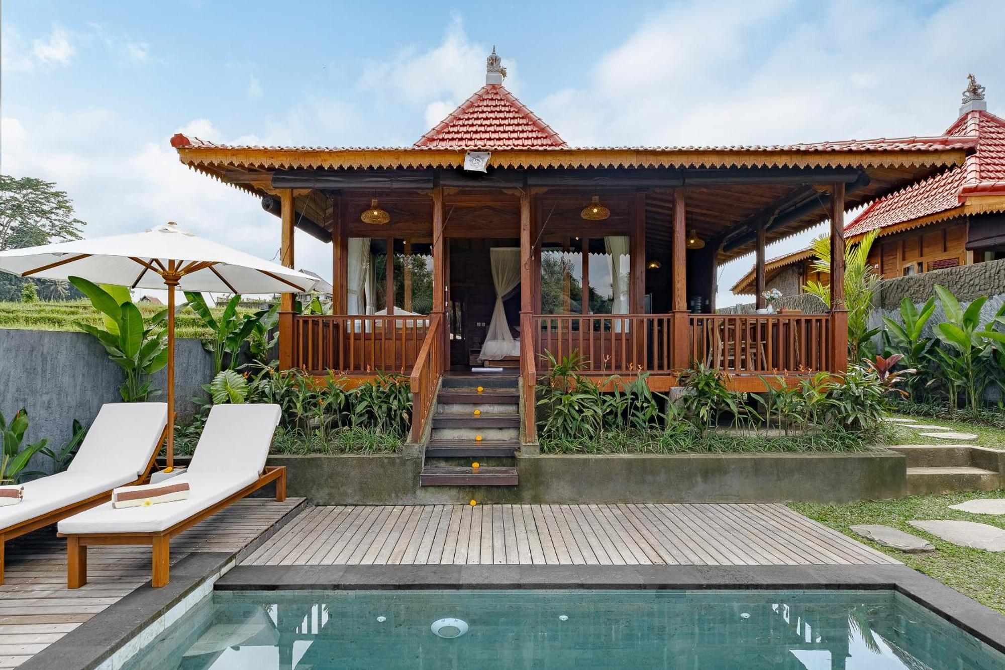 Carik Mesari Villas Ubud Eksteriør billede